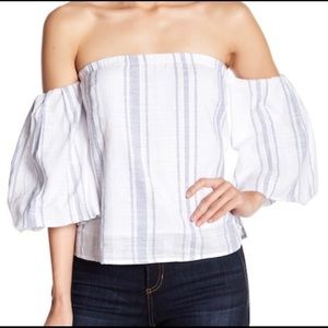 Off the shoulder top